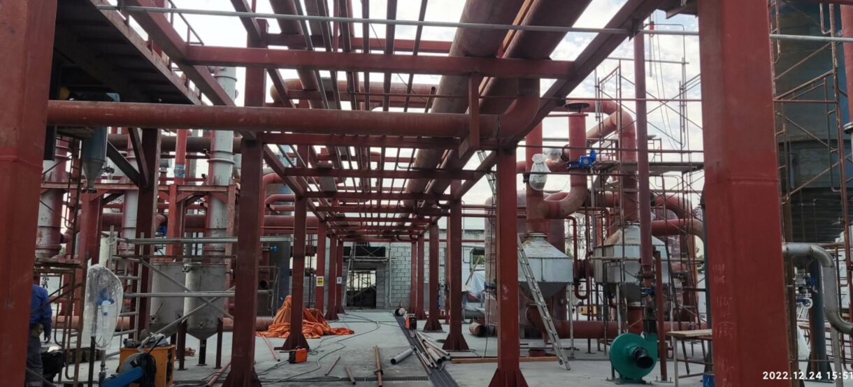 卡塔尔大型磺化装置正在建设中